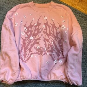 Darc Sport Pink Graphic Sweatshirt